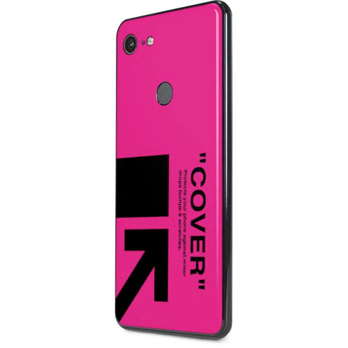 Black and Pink Arrows Google Pixel 3 XL Skin